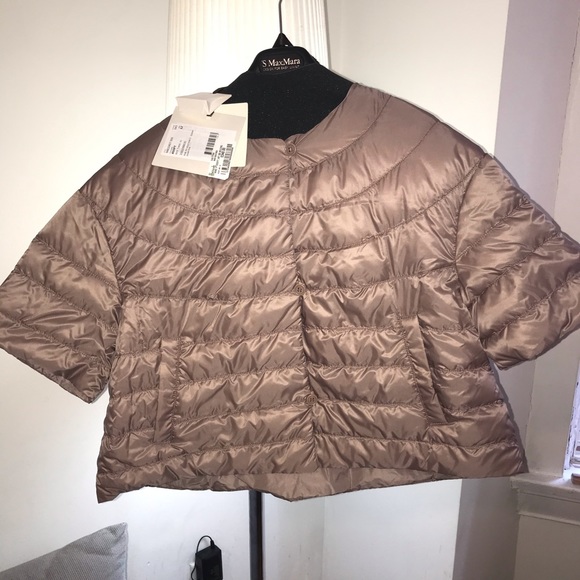 Max Mara Cropped Reversible Jacket Mauve Size (M) - Picture 4 of 6